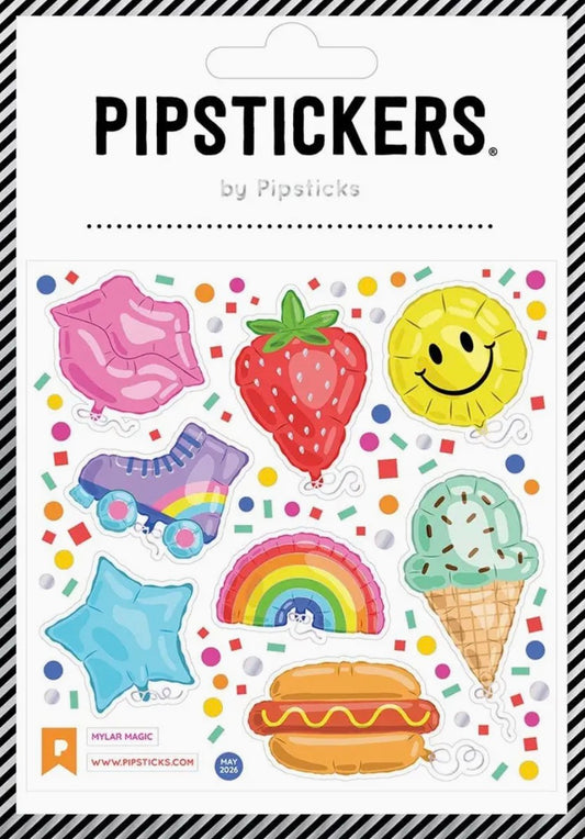 Pipsticks Mylar Magic Stickers