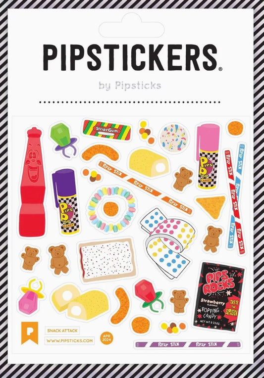 Pipsticks Snack Attack Stickers